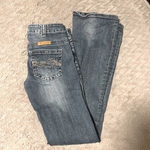 Light blue Wrangler’s Cowgirl Tuff Jeans